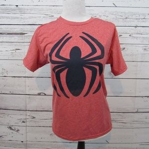 Marvel Spiderman orange/black t-shirt